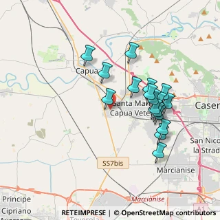 Mappa Via L. Settembrini, 81050 San Tammaro CE, Italia (3.66882)