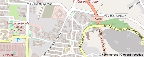 Mappa Caserta