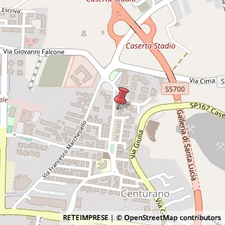 Mappa Via Renato Iaselli, 15, 81100 Caserta, Caserta (Campania)