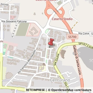 Mappa Via Maestri del Lavoro, 15, 81100 Caserta, Caserta (Campania)