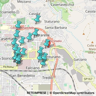 Mappa Via Don Gengi, 81100 Caserta CE, Italia (1.2955)