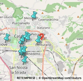Mappa Via Maestri del Lavoro, 81100 Caserta CE, Italia (2.25091)