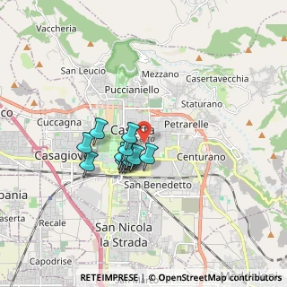 Mappa Via Alcide De Gasperi, 81100 Caserta CE, Italia (1.2675)