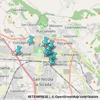 Mappa Via Alcide De Gasperi, 81100 Caserta CE, Italia (1.08818)