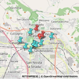 Mappa Via Alcide De Gasperi, 81100 Caserta CE, Italia (1.28846)