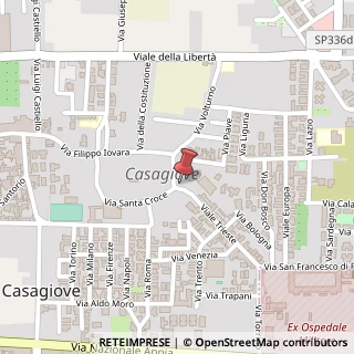 Mappa Piazza Silvagni,  9, 81022 Casagiove, Caserta (Campania)