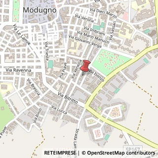 Mappa Via Arezzo, 7c, 70027 Modugno, Bari (Puglia)