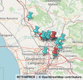 Mappa Piazza G. Mazzini, 81055 Santa Maria Capua Vetere CE, Italia (10.17133)