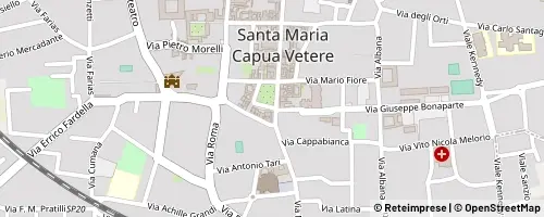 Mappa Santa Maria Capua Vetere