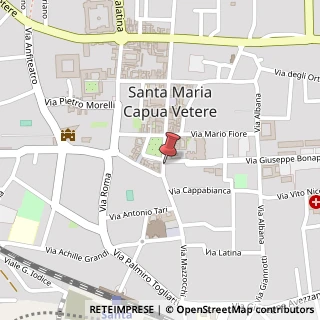 Mappa Via Alessio Simmaco Mazzocchi, 1, 81055 Santa Maria Capua Vetere, Caserta (Campania)