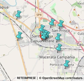 Mappa Piazza G. Mazzini, 81055 Santa Maria Capua Vetere CE, Italia (1.48417)