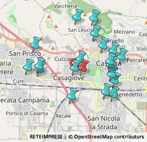 Mappa 81022 Casagiove CE, Italia (2.0055)