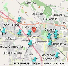 Mappa 81022 Casagiove CE, Italia (2.59909)