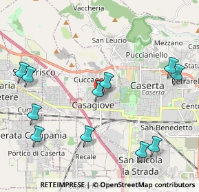 Mappa 81022 Casagiove CE, Italia (2.61)