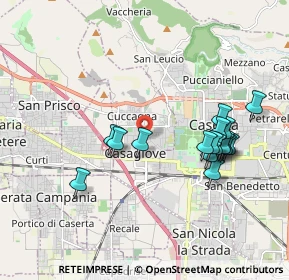 Mappa 81022 Casagiove CE, Italia (1.99471)