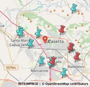 Mappa 81022 Casagiove CE, Italia (4.80615)