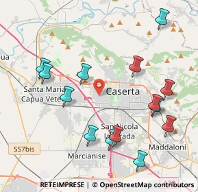 Mappa 81022 Casagiove CE, Italia (4.855)