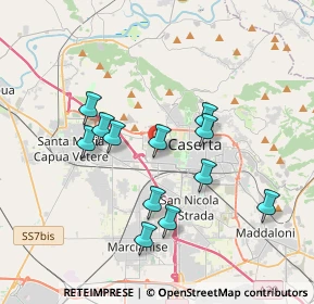 Mappa 81022 Casagiove CE, Italia (3.57417)