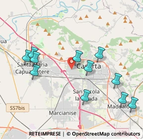 Mappa 81022 Casagiove CE, Italia (4.61273)