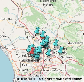 Mappa 81022 Casagiove CE, Italia (10.7825)