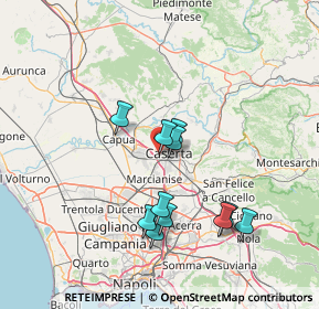 Mappa 81022 Casagiove CE, Italia (13.86455)