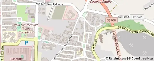 Mappa Caserta