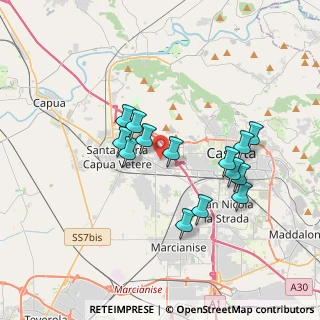Mappa Via Giacomo Puccini, 81020 Casapulla CE, Italia (3.42071)