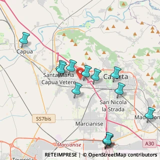 Mappa Via Giacomo Puccini, 81020 Casapulla CE, Italia (4.74385)