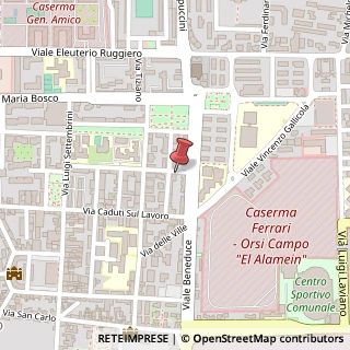 Mappa Via Onofrio Buccini, 10, 81100 Caserta, Caserta (Campania)