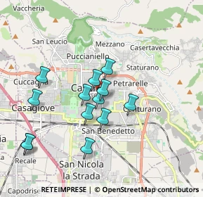 Mappa Via Alessandro de Franciscis, 81100 Caserta CE, Italia (1.74769)