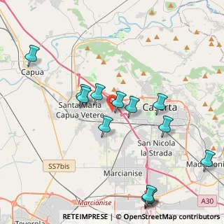Mappa Vico Secondo Via Fiume, 81020 Casapulla CE, Italia (4.72308)