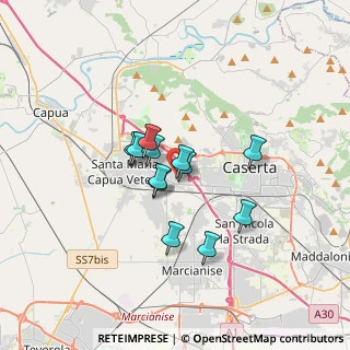Mappa Via Anna Frank, 81020 Casapulla CE, Italia (2.5)
