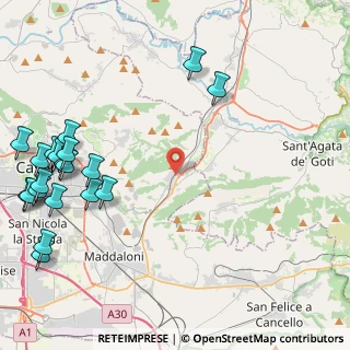 Mappa Via Sannitica Commerciale, 81020 Valle di Maddaloni CE, Italia (6.5985)