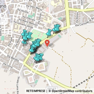 Mappa Via M. Trentadue, 70026 Modugno BA, Italia (0.2037)