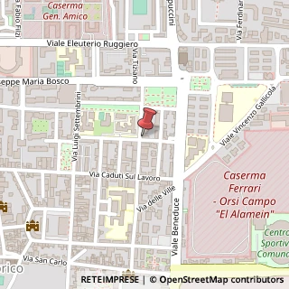 Mappa Via Carlo Cornacchia, 30, 81100 Caserta, Caserta (Campania)