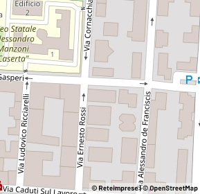 Mappa Via Rossi Emilio, 81100 Caserta CE, Italia (0.05769)
