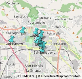 Mappa Liceo Manzoni, 81100 Caserta CE, Italia (1.13455)