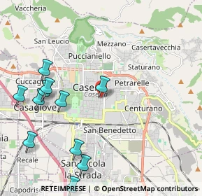 Mappa Via Carlo Cornacchia, 81100 Caserta CE, Italia (2.72545)