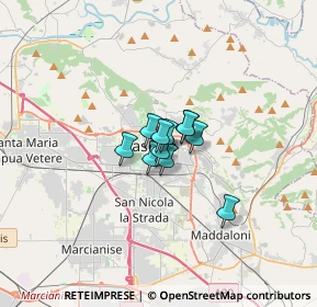 Mappa Via Carlo Cornacchia, 81100 Caserta CE, Italia (1.44455)