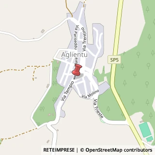 Mappa Piazza sclavo 15, 07020 Aglientu, Olbia-Tempio (Sardegna)