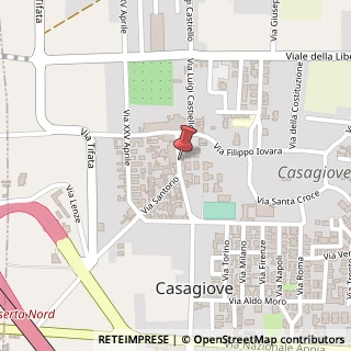 Mappa Via Michele Fiano, 23, 81022 Casagiove, Caserta (Campania)