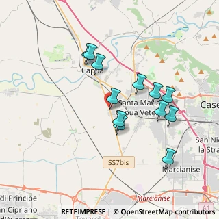 Mappa SS7bis, 81050 San Tammaro CE, Italia (3.5775)