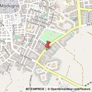 Mappa Via Cornole di Ruccia, 27, 70026 Modugno, Bari (Puglia)