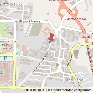 Mappa Via Marchesiello, 169, 81100 Caserta, Caserta (Campania)