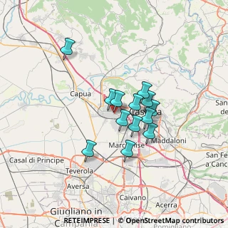 Mappa Via Vittorio Veneto, 81040 Curti CE, Italia (5.31)