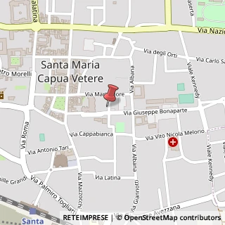 Mappa Traversa di Via Mario Fiore, 32, 81055 Santa Maria Capua Vetere, Caserta (Campania)