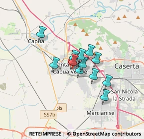 Mappa Trav. Mario Fiore, 81055 Santa Maria Capua Vetere CE, Italia (2.37083)