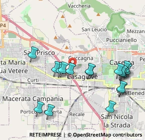 Mappa Via Lenze, 81022 Casagiove CE, Italia (2.28556)