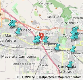 Mappa Via Lenze, 81022 Casagiove CE, Italia (2.56077)