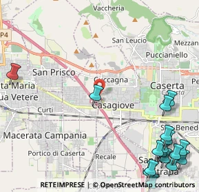 Mappa Via Lenze, 81022 Casagiove CE, Italia (3.66941)